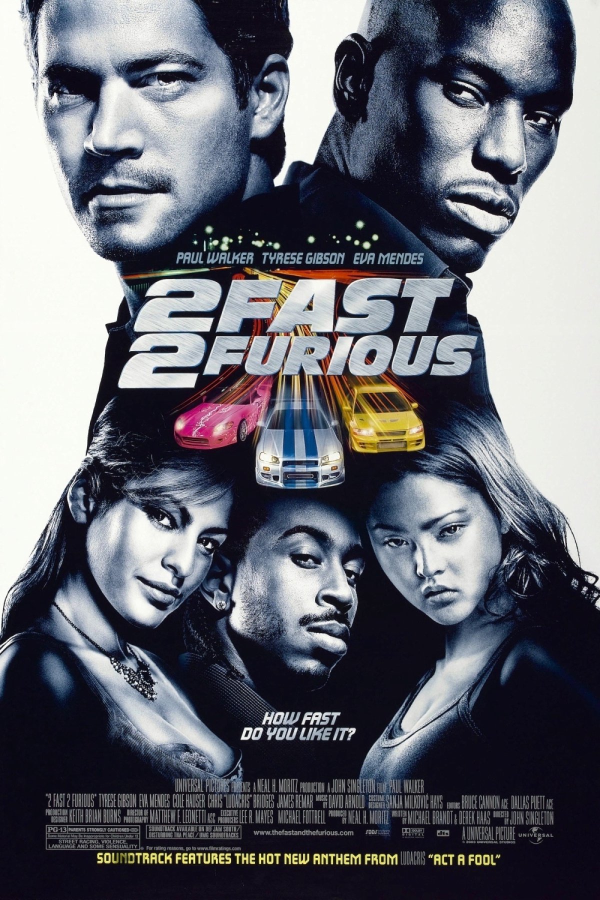 2 Fast 2 Furious 2 Fast 2 Furious Poster