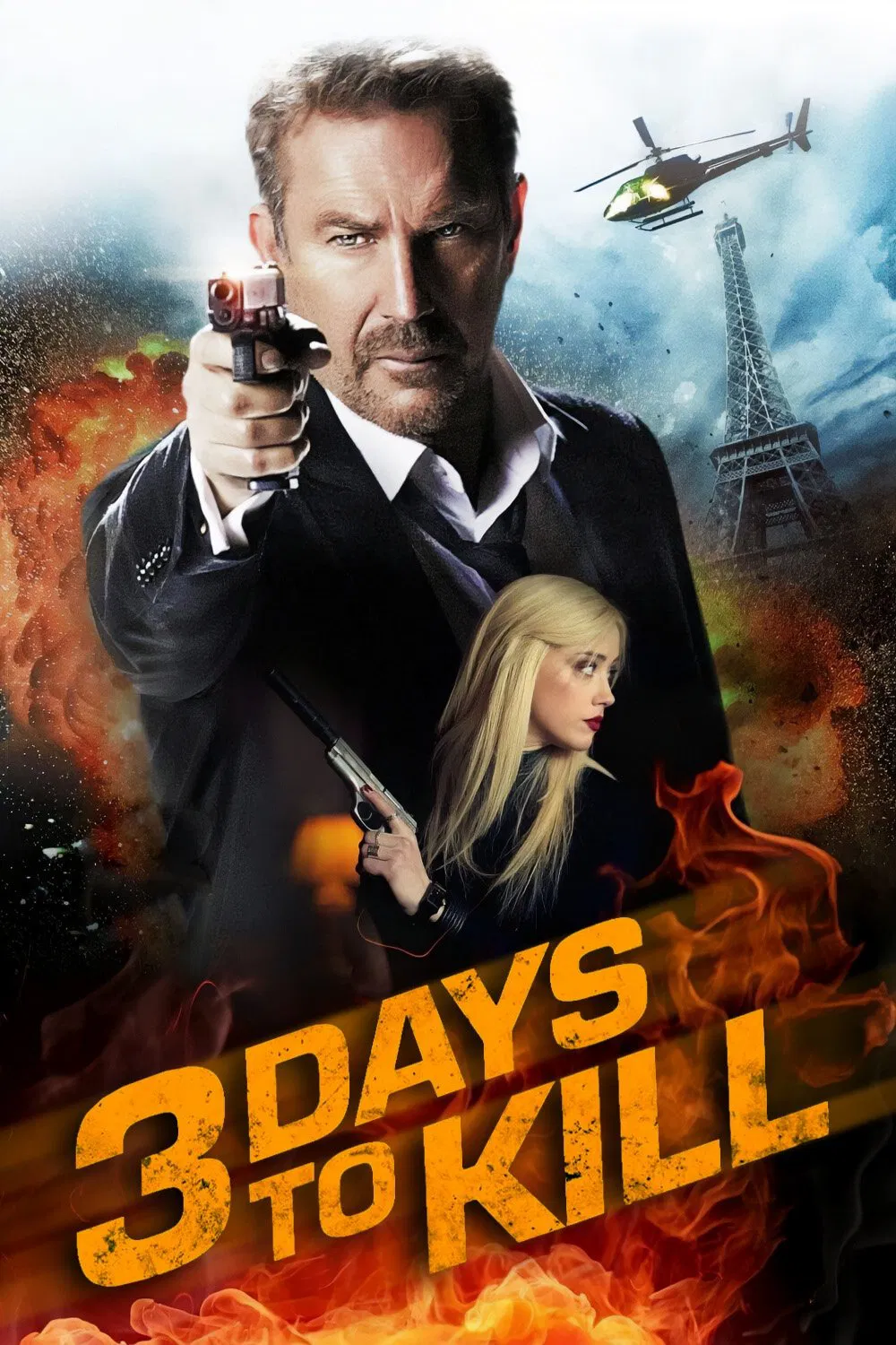 3 Days to Kill 3 Days to Kill Poster
