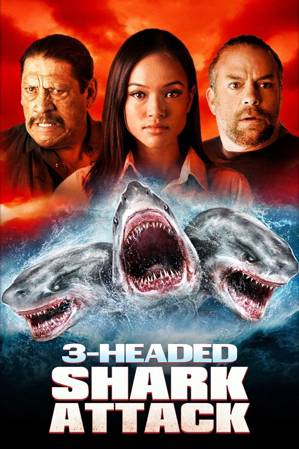 3-Headed Shark Attack 3-Headed Shark Attack Poster