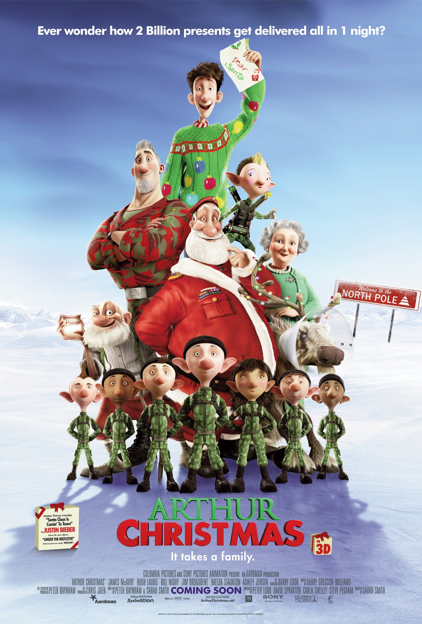Arthur Christmas Arthur Christmas Poster
