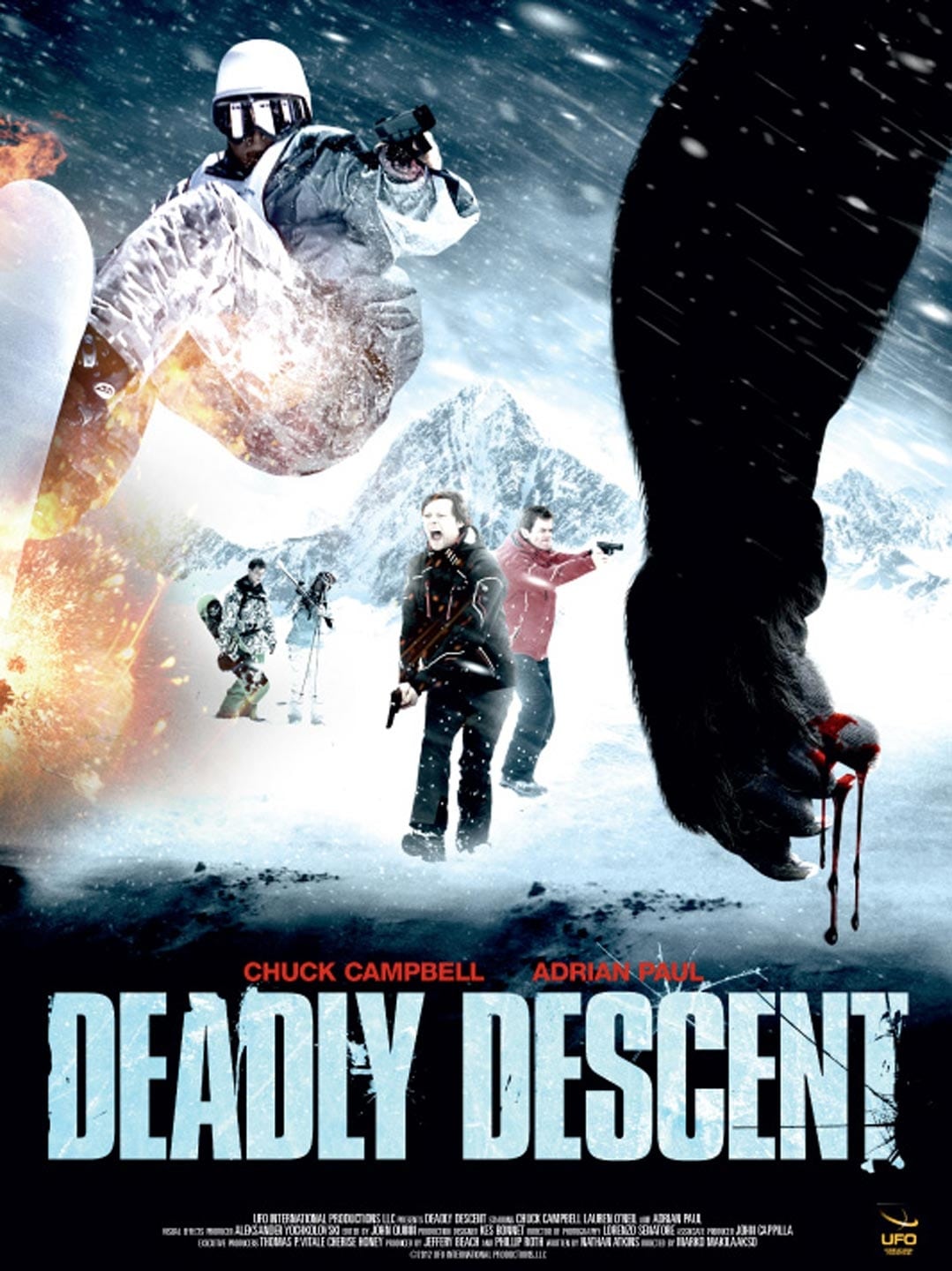 Deadly Descent: The Abominable Snowman Poster