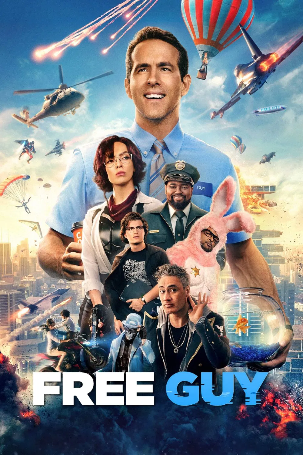 Free Guy Free Guy Poster