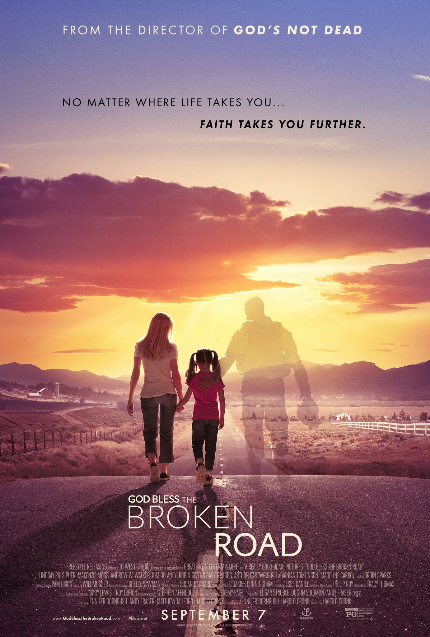 God Bless the Broken Road God Bless the Broken Road Poster