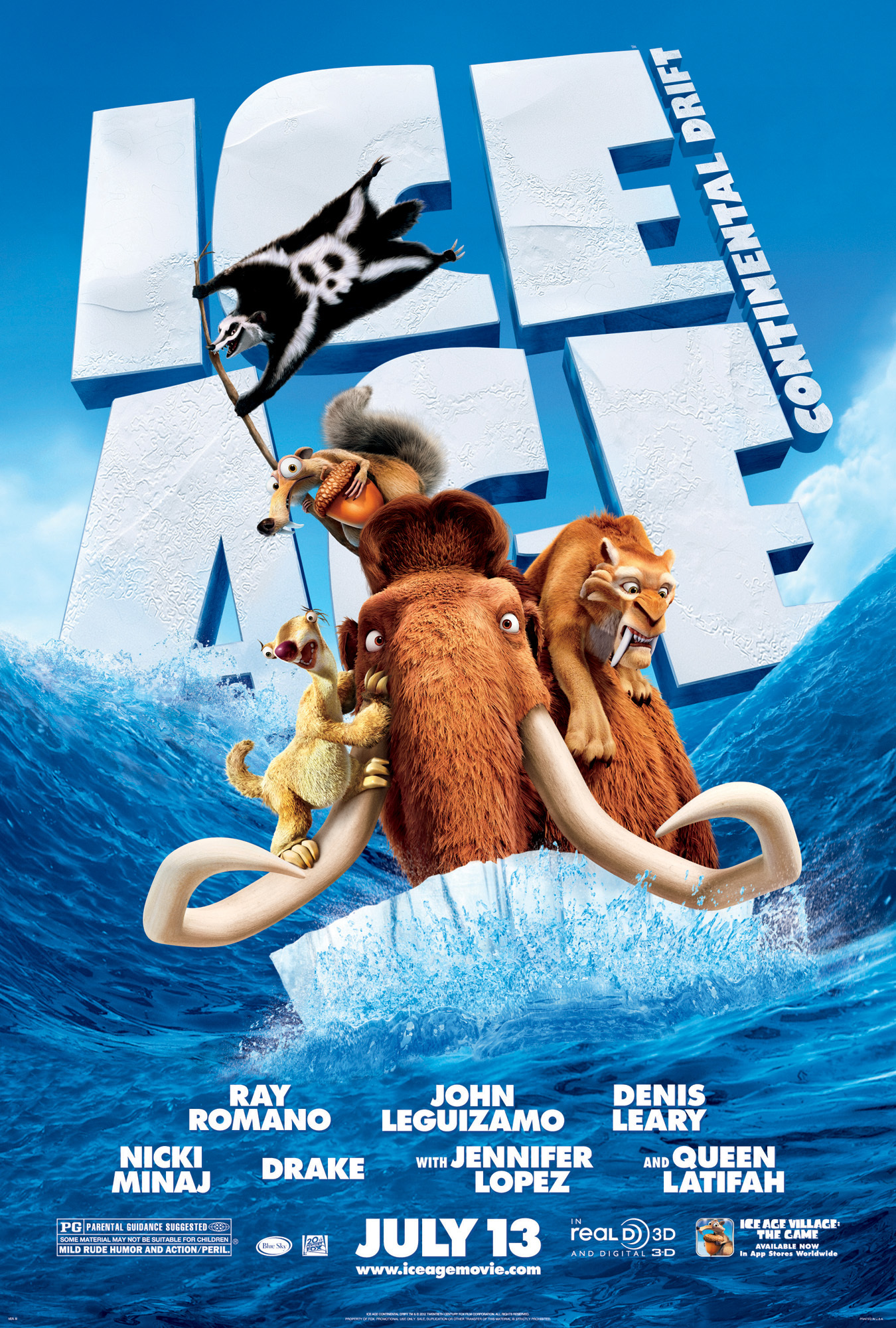 Ice Age 4: Continental Drift Ice Age 4: Continental Drift Poster