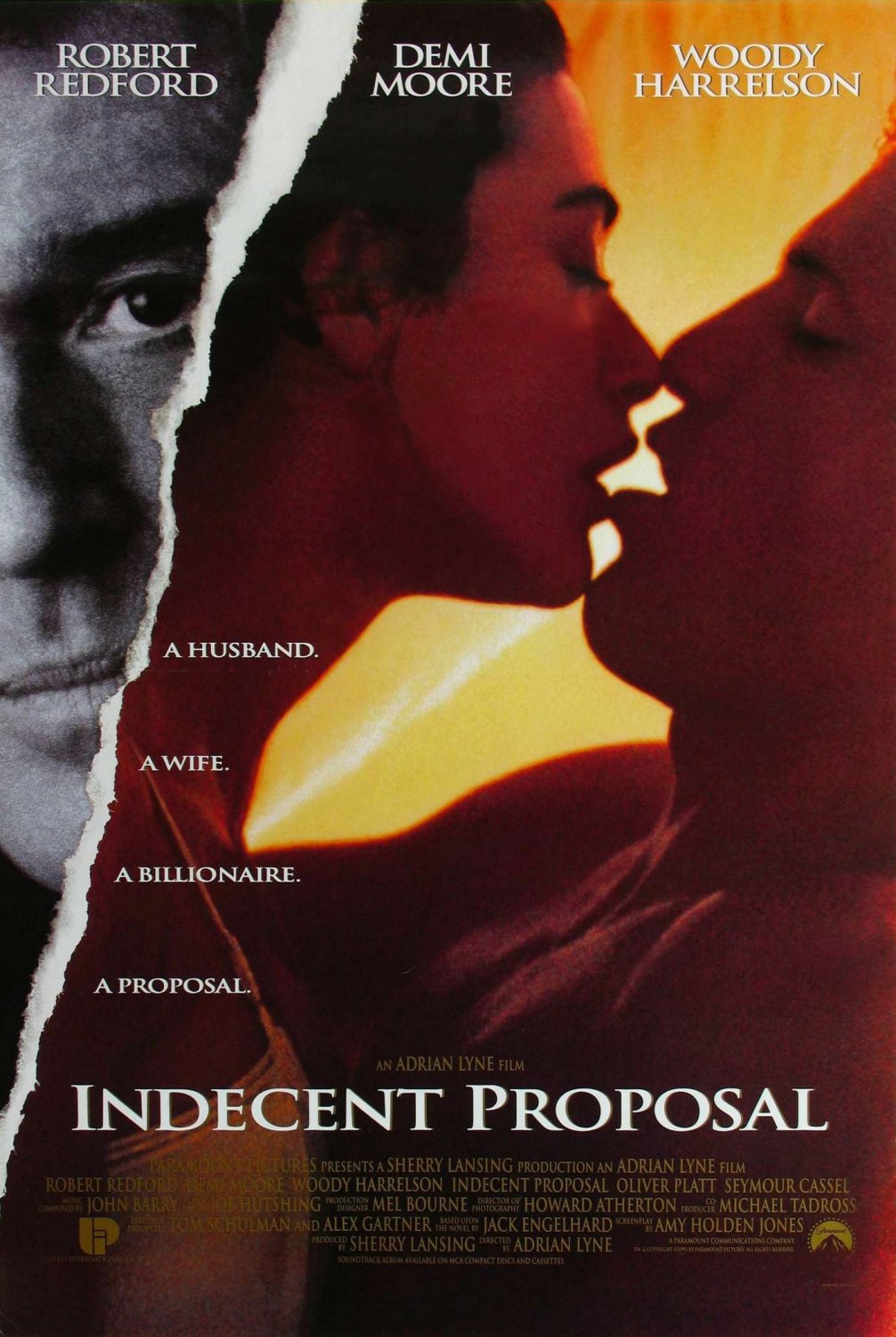 Indecent Proposal Indecent Proposal Poster