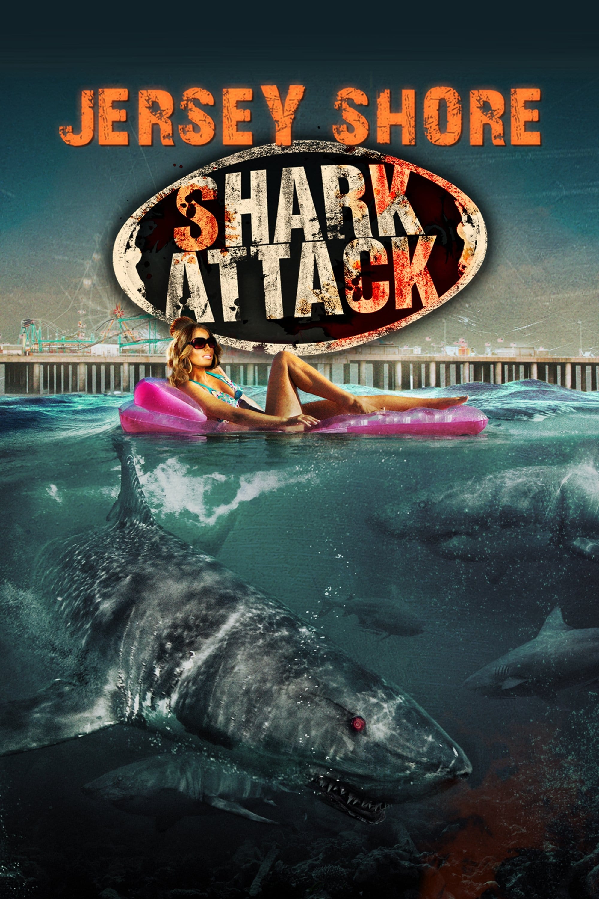 Jersey Shore Shark Attack Jersey Shore Shark Attack Poster
