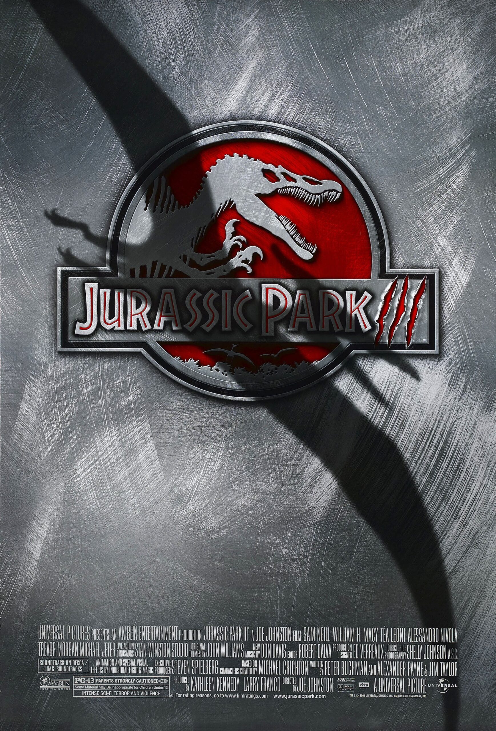 Jurassic Park III Jurassic Park III Poster