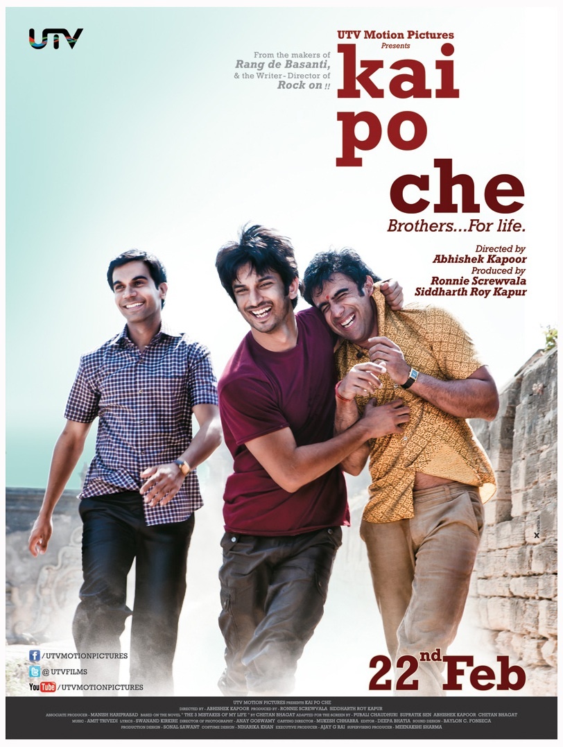 Kai Po Che! Poster