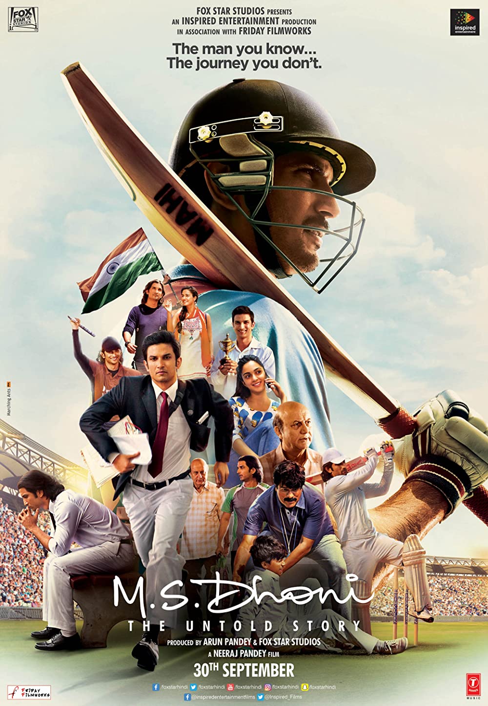 M S Dhoni The Untold Story M S Dhoni The Untold Story Poster