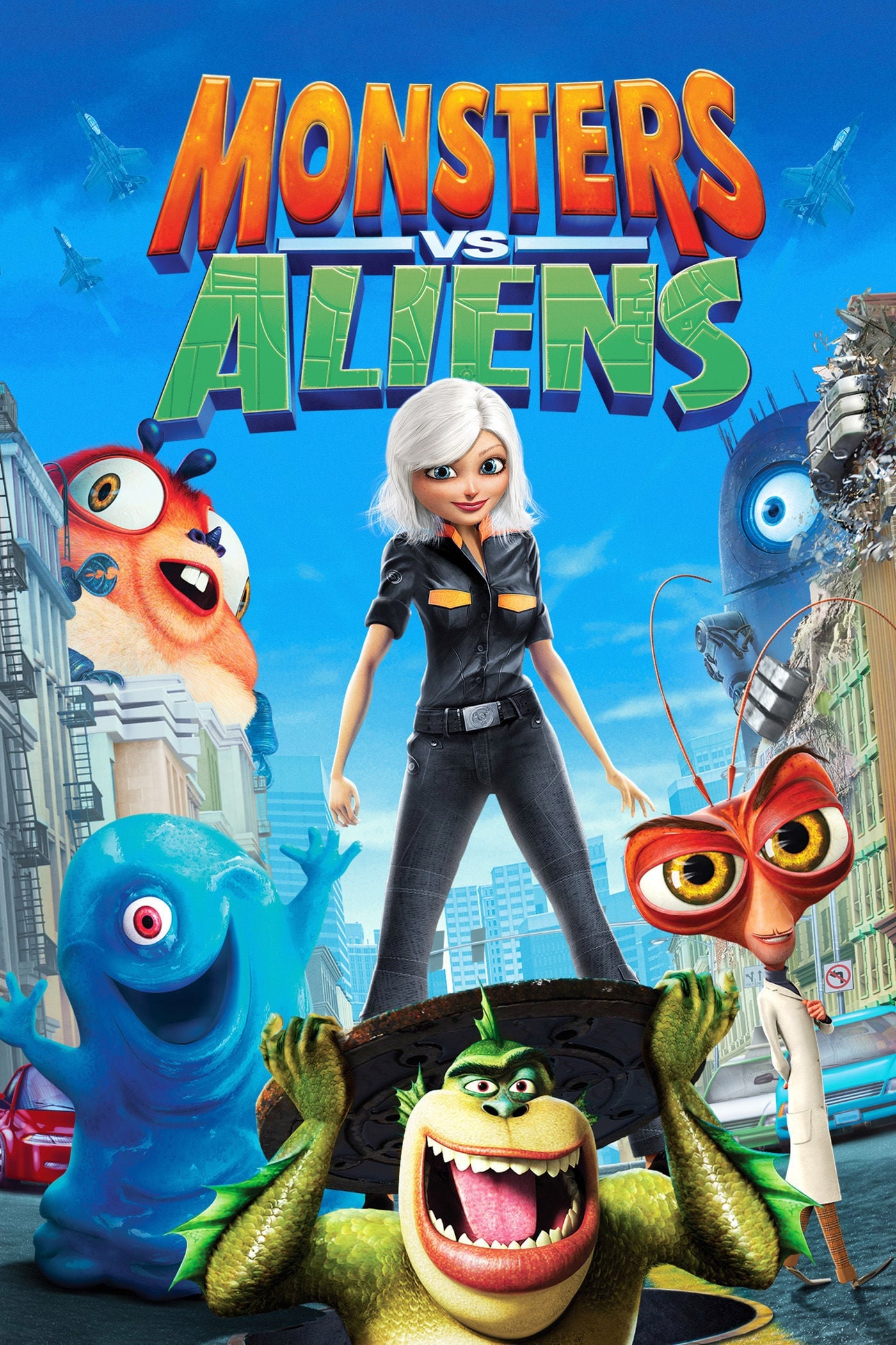 Monsters vs. Aliens Monsters vs. Aliens Poster