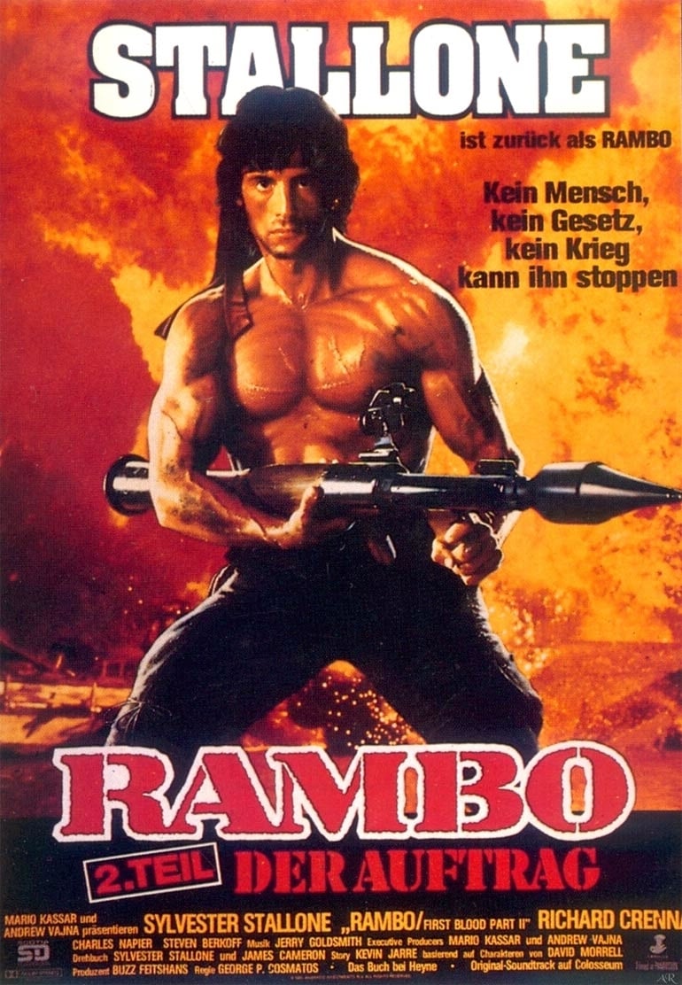 Rambo 2 Rambo 2 Poster