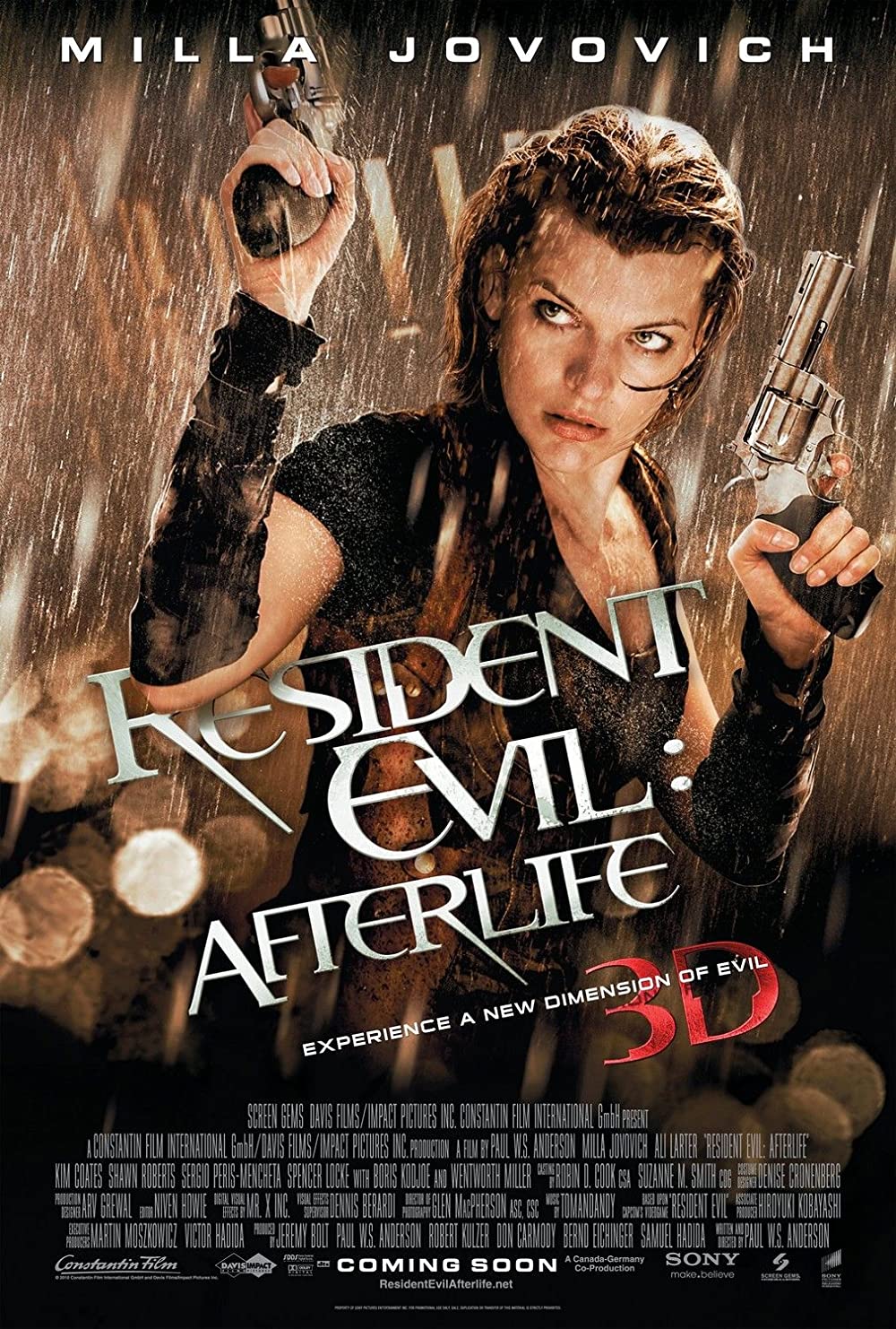 Resident Evil 4: Afterlife Resident Evil 4: Afterlife Poster