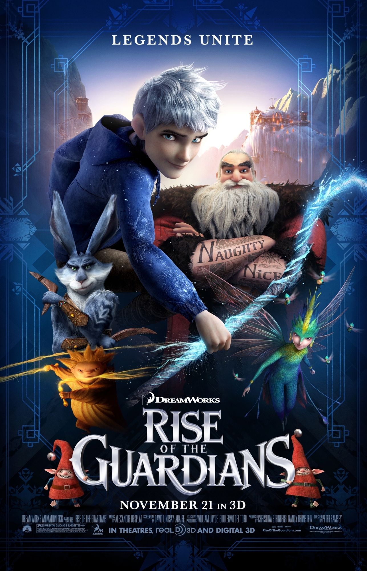 Rise of the Guardians Rise of the Guardians Poster
