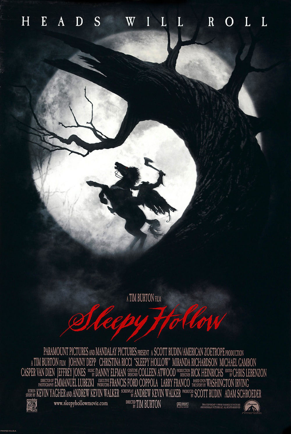 Sleepy Hollow Sleepy Hollow Poster