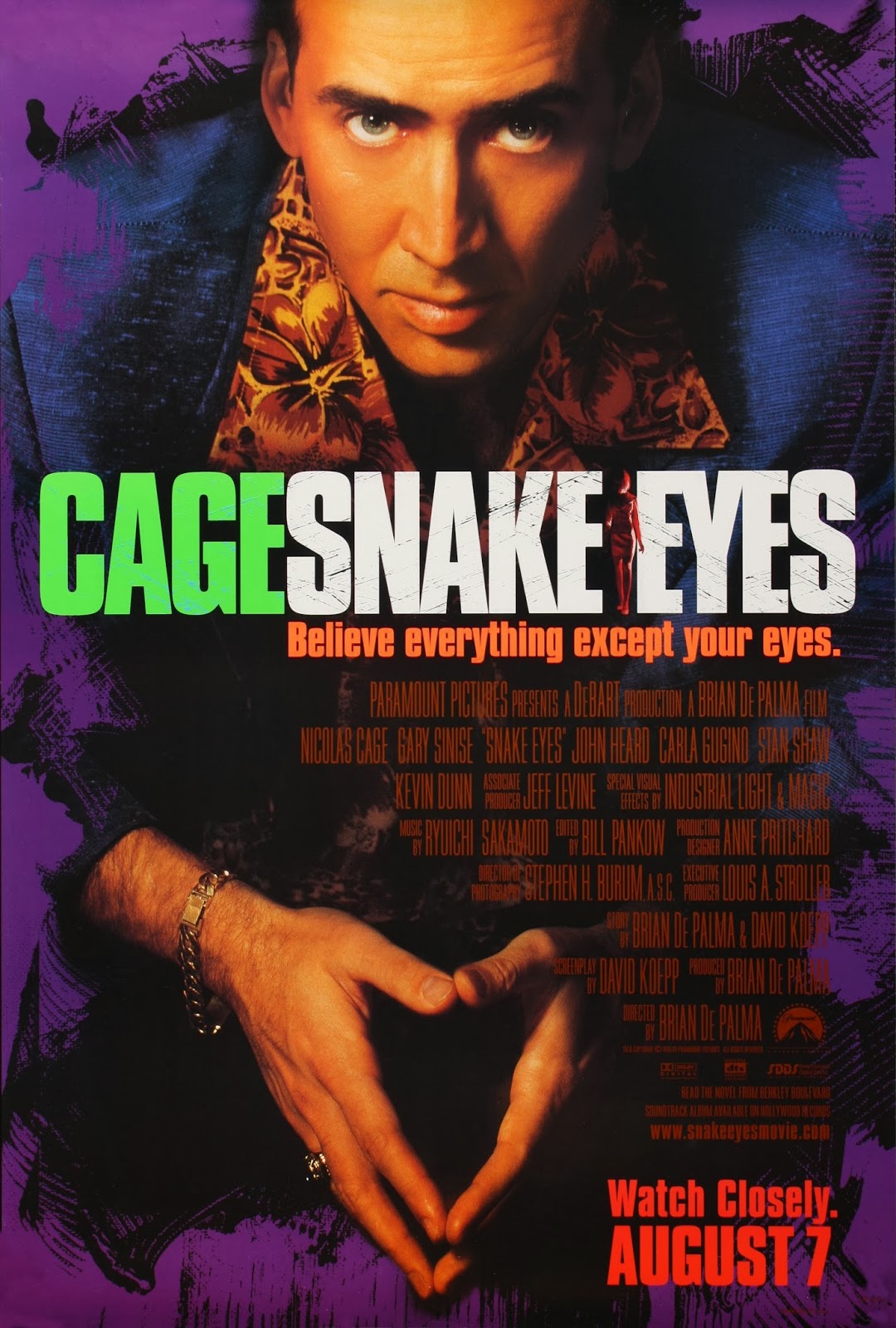 Snake Eyes Snake Eyes Poster