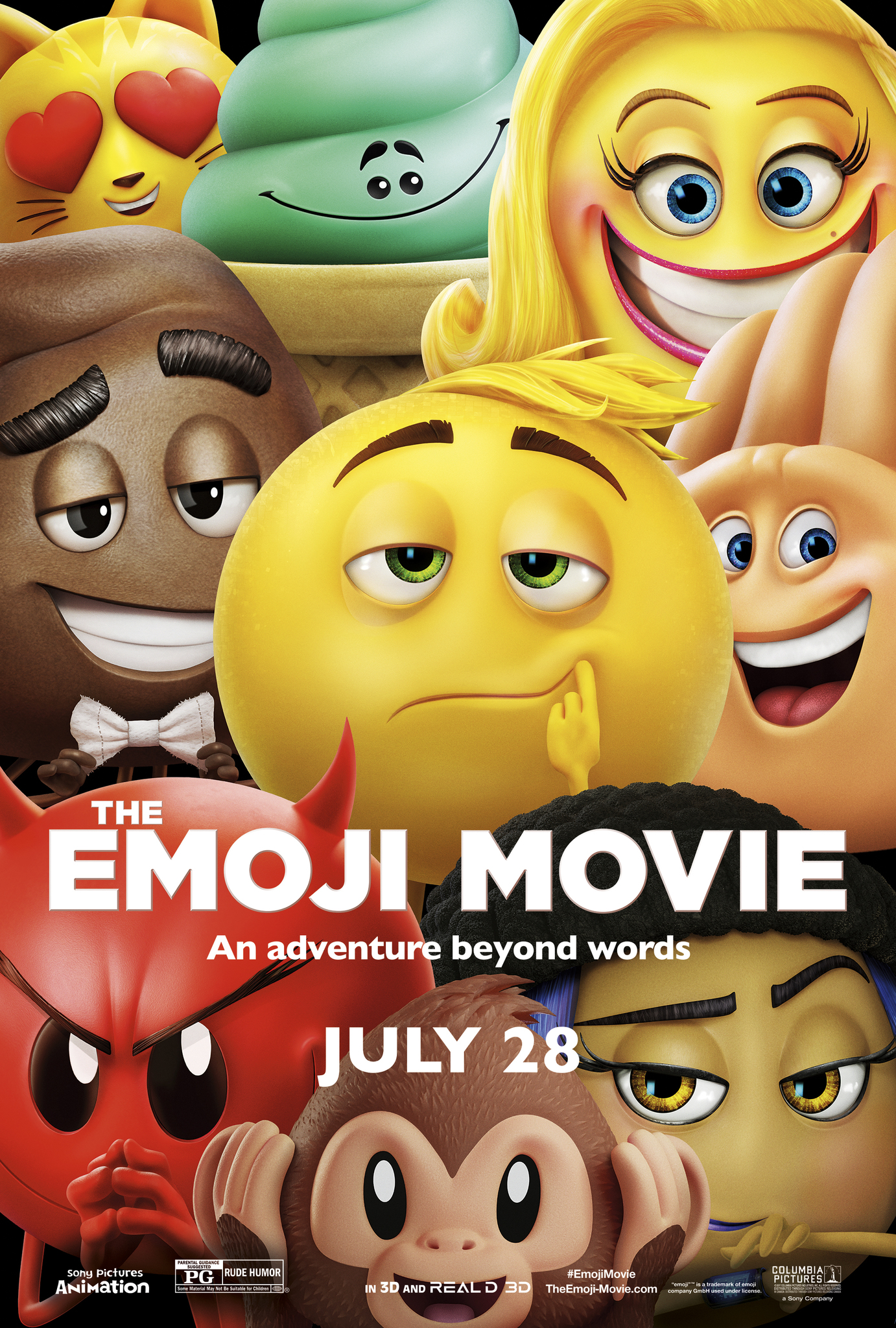 The Emoji Movie The Emoji Movie Poster