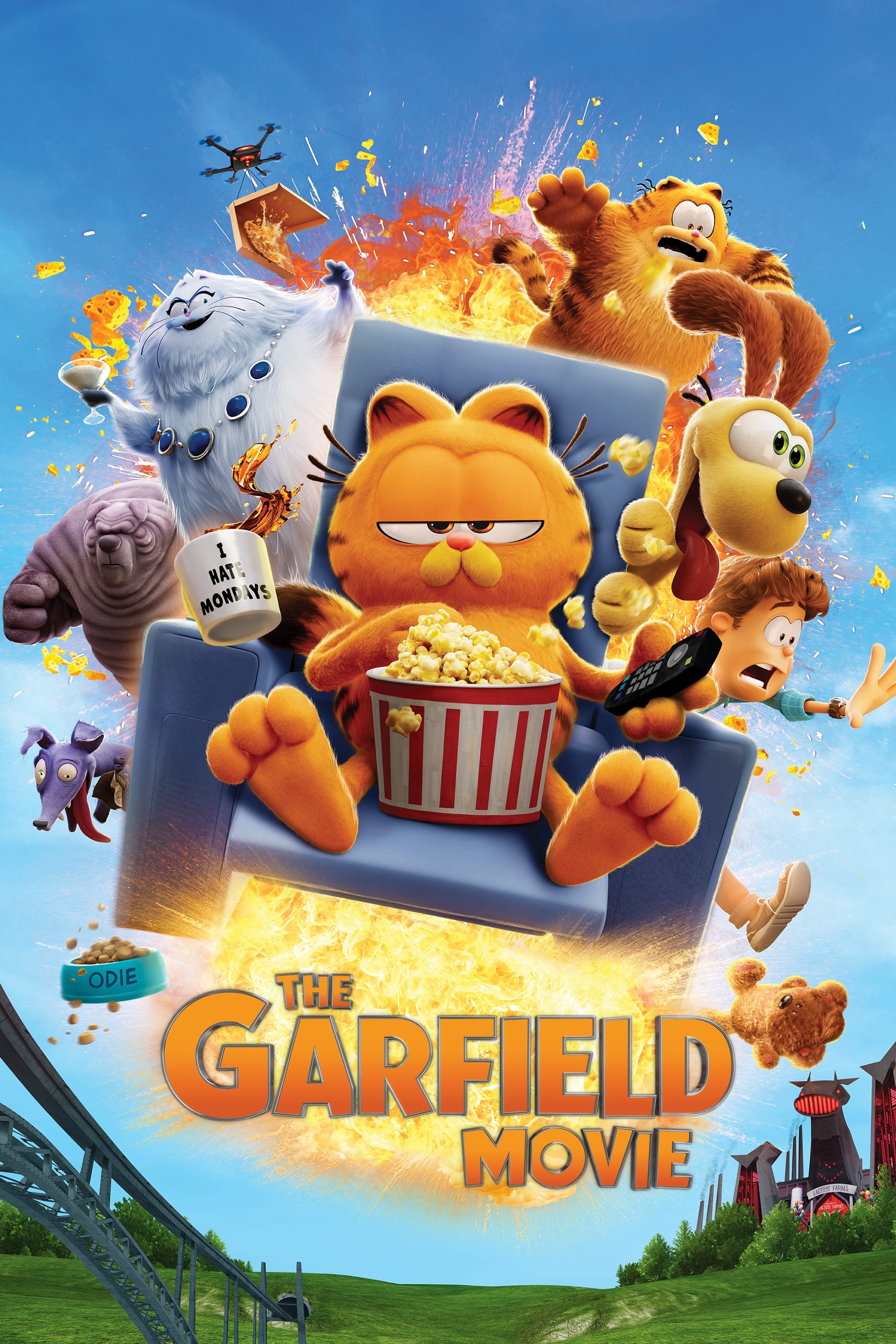 The Garfield Movie The Garfield Movie Poster
