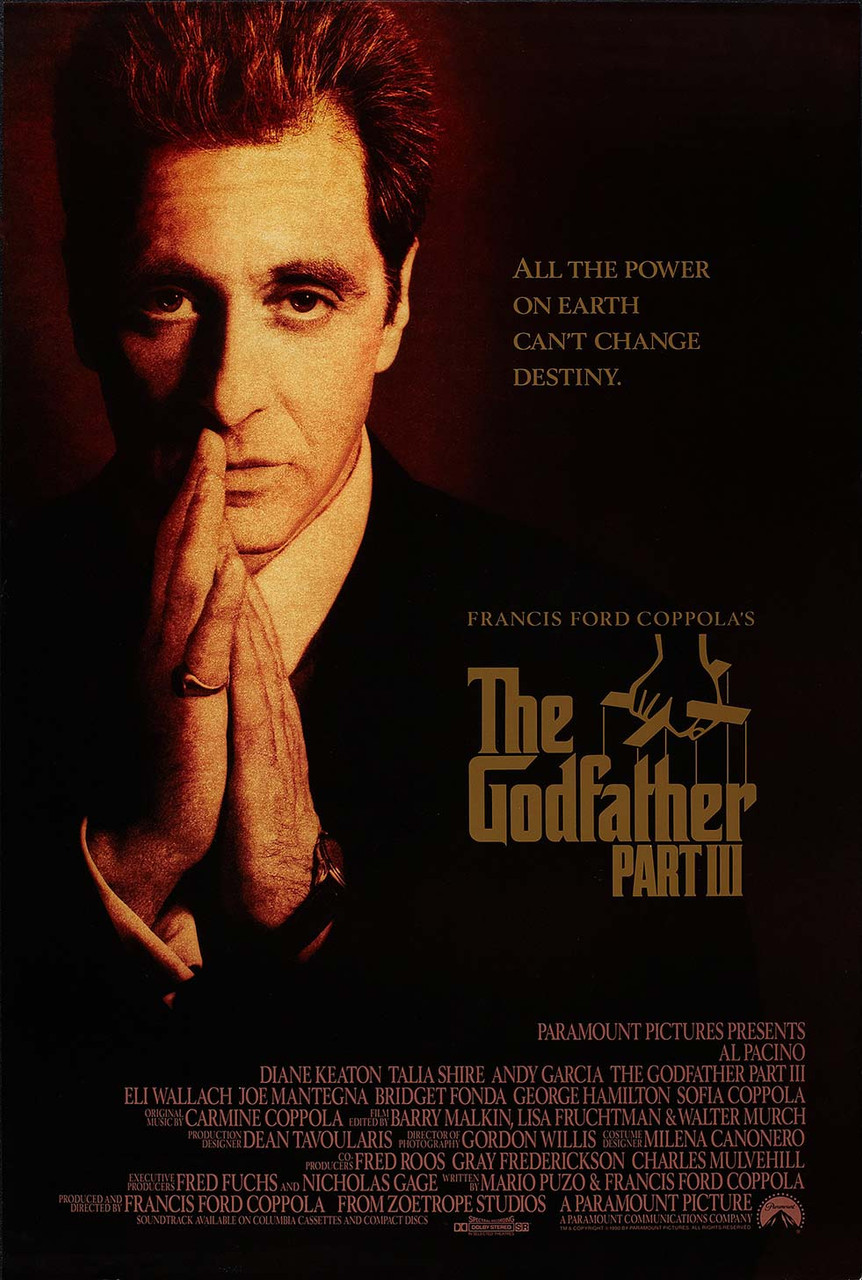 The Godfather 3 The Godfather 3 Poster