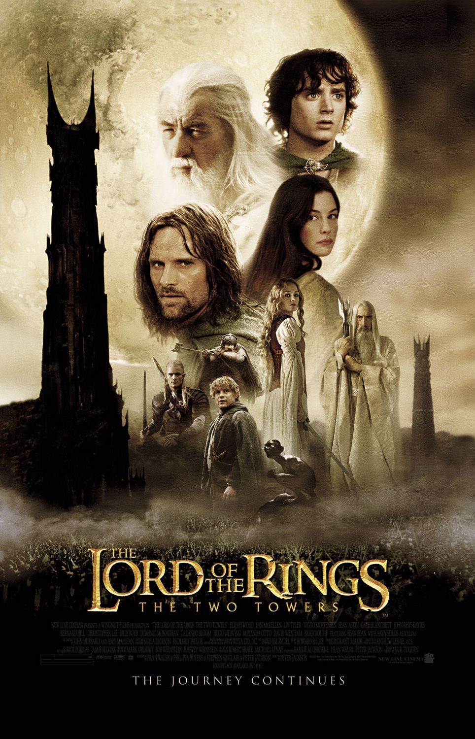 The Lord of the Rings 2: The Two Towers The Lord of the Rings 2: The Two Towers Poster