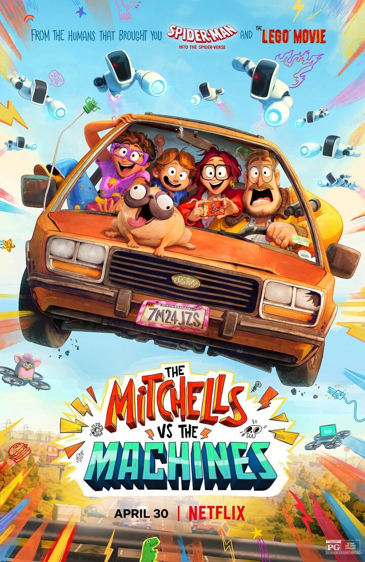 The Mitchells vs. the Machines Poster