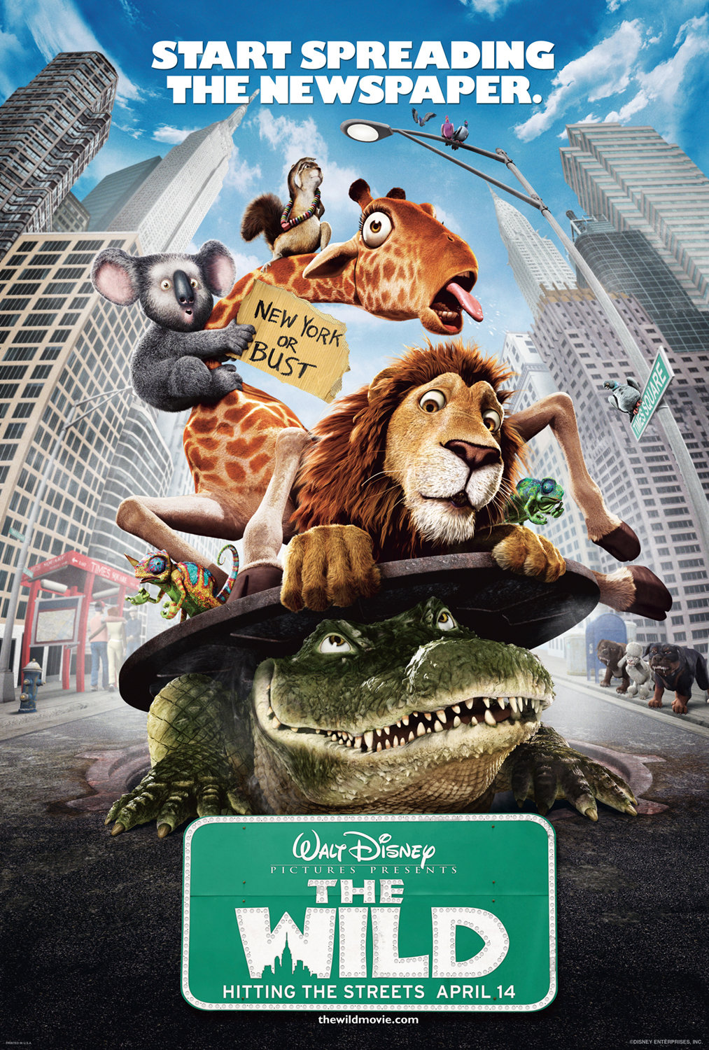 The Wild The Wild Poster