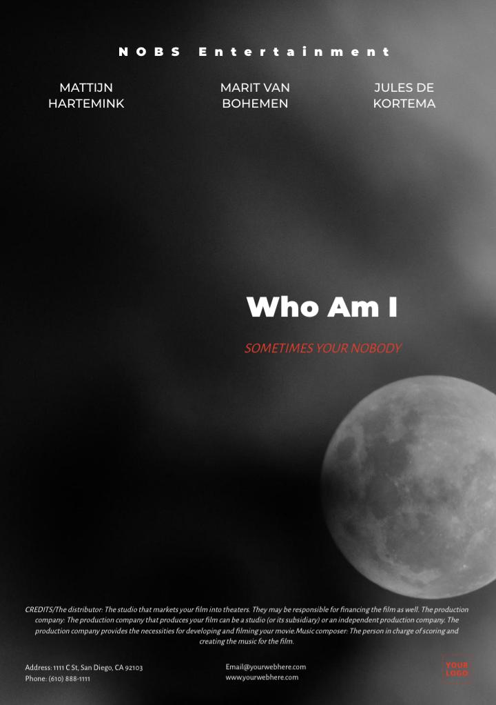 Who am I Who am I Poster