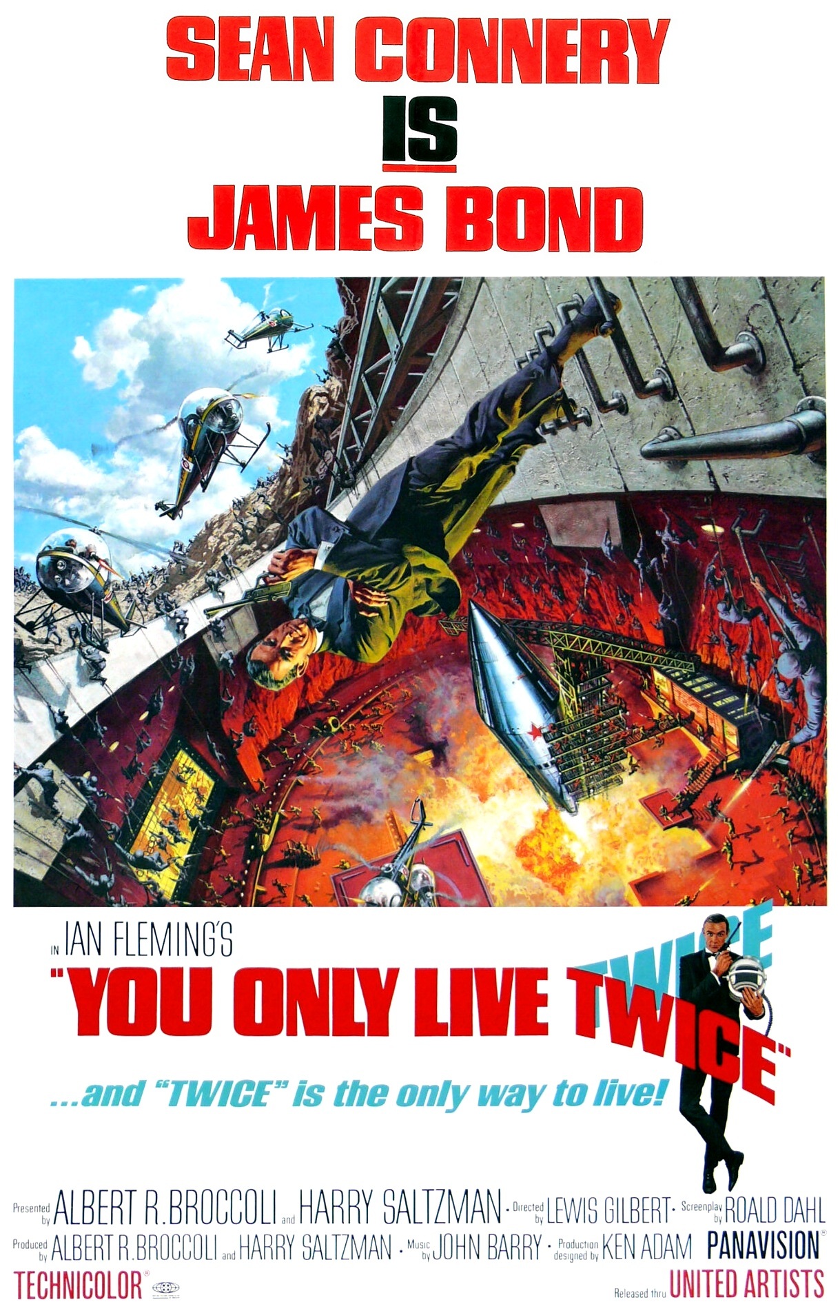 You Only Live Twice You Only Live Twice Poster