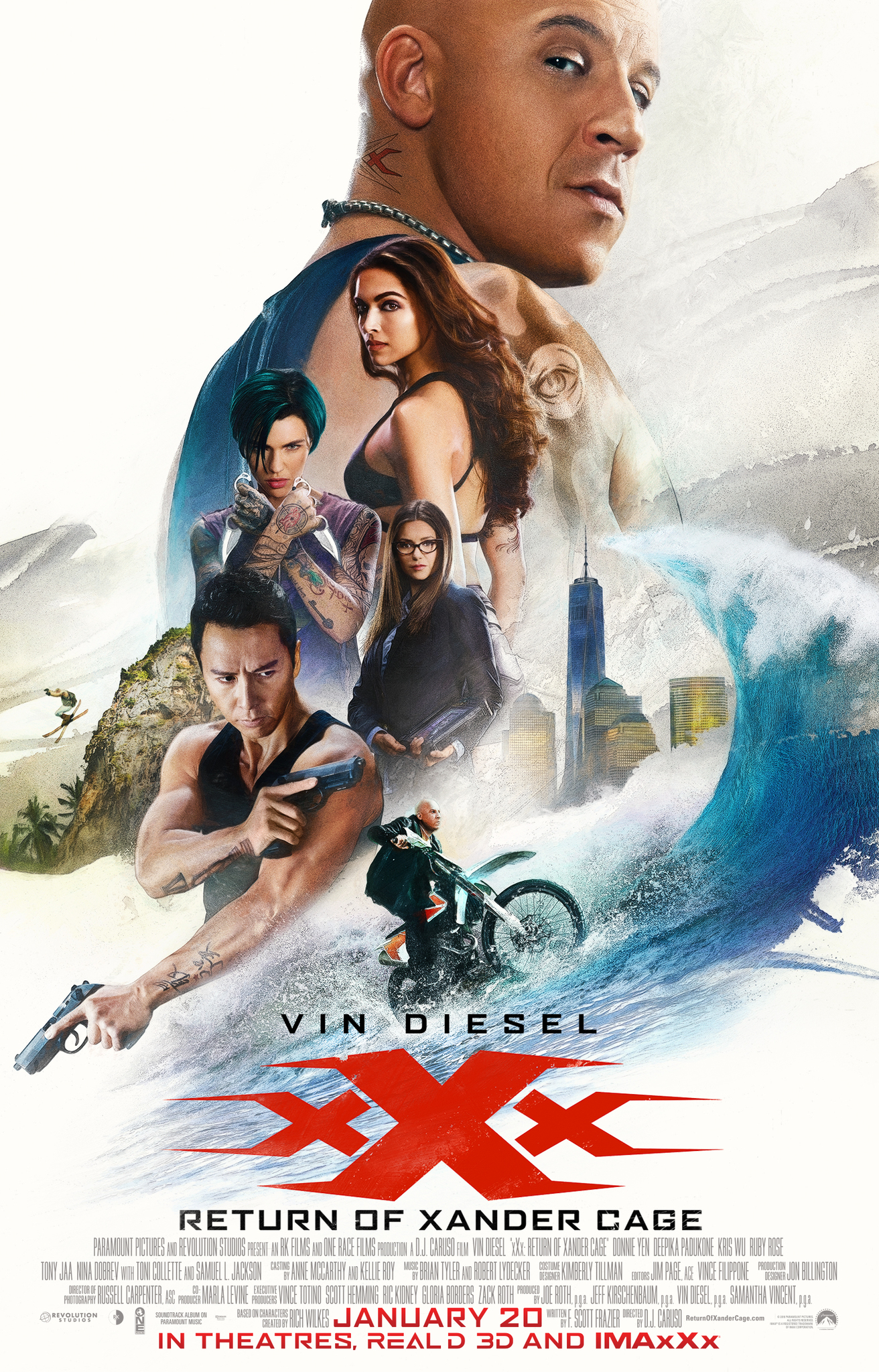 xXx 3: Return of Xander Cage xXx 3: Return of Xander Cage Poster
